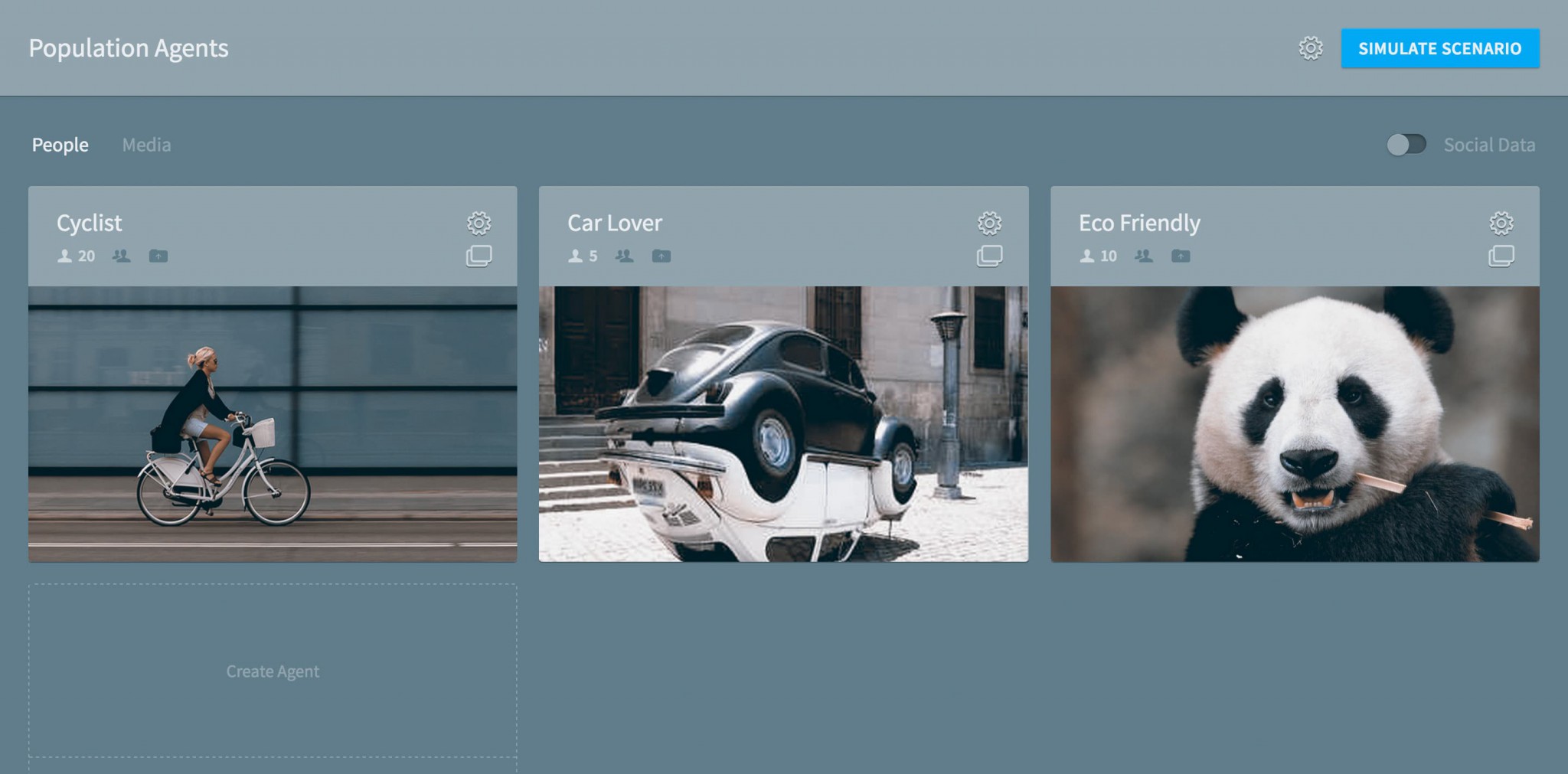 VISMind Color Scheme Metal Blue