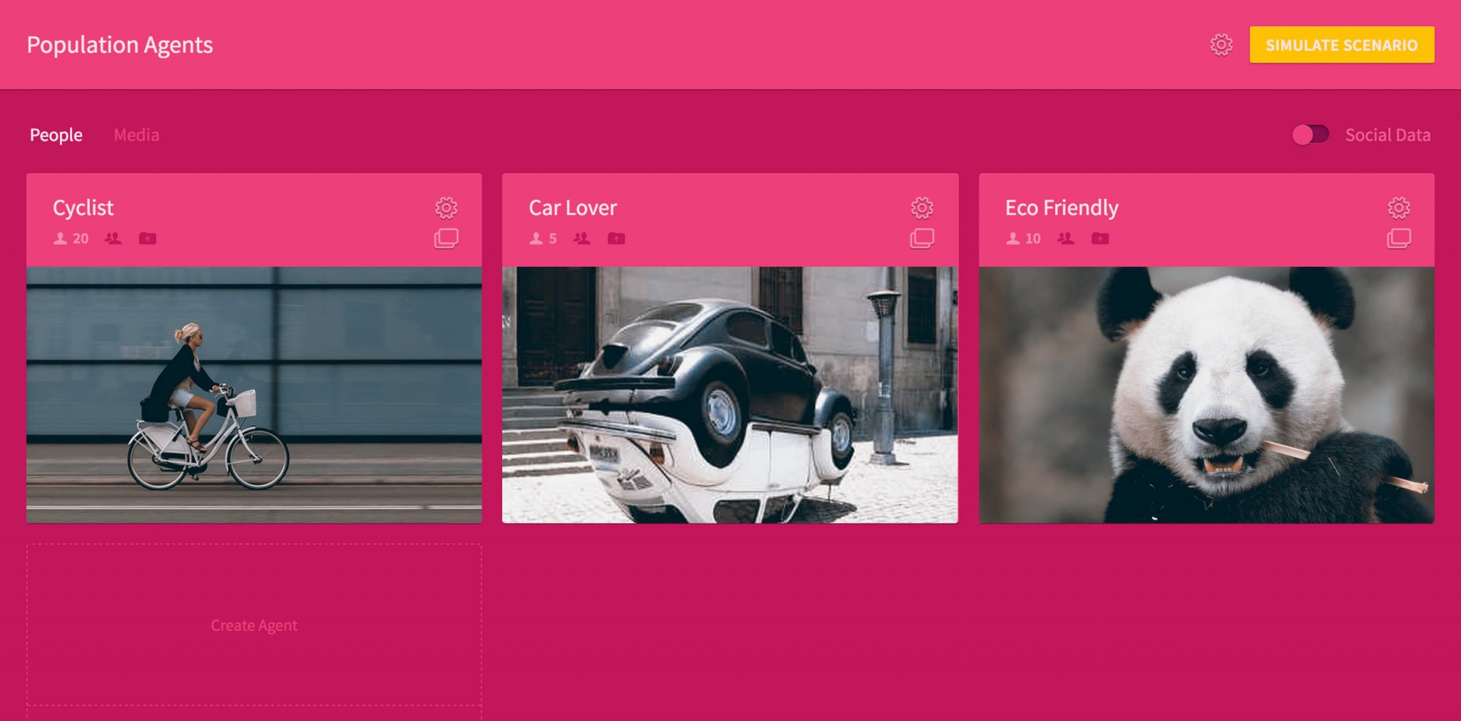 VISMind Color Scheme Hot Pink