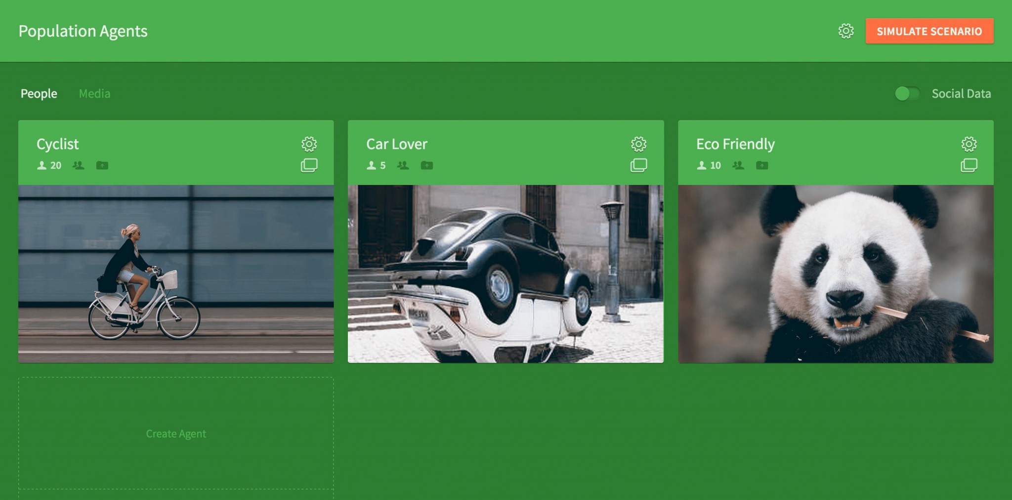 VISMind Color Scheme Green