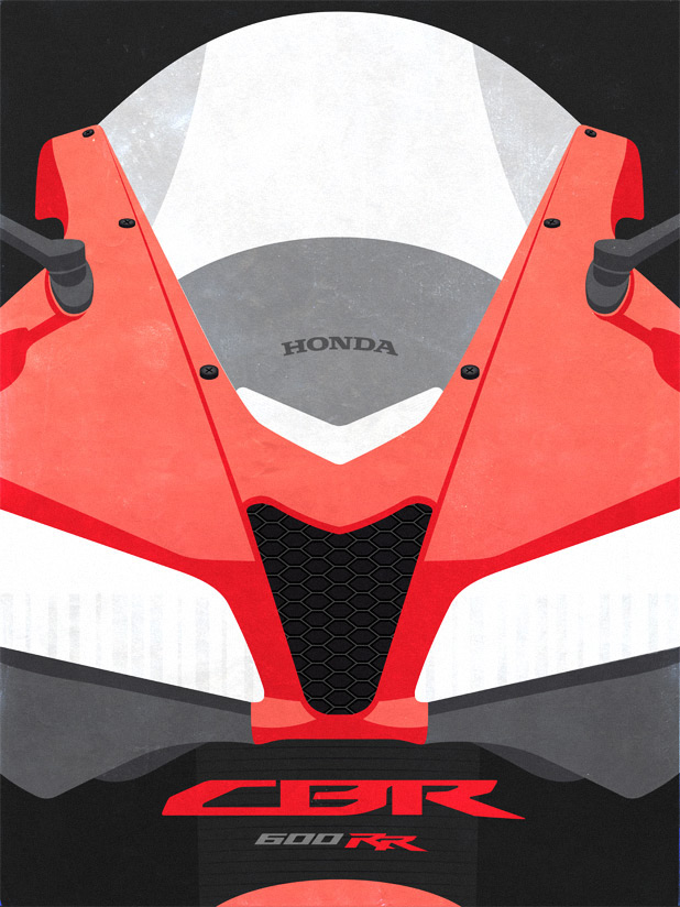 Honda CBR 600 RR Poster